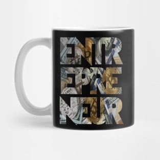 Eternal Entrepreneur : Cash x Bitcoin Mug